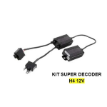 KIT SUPER DECODER PER LAMPADE A LED H4