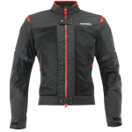 GIACCA CE RAMSEY VENTED TG. XL NERO/ROSSO