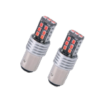 CP.LAMPADE BAY15D 15 LED SMD CANBUS ROSSO 12V 5/21W