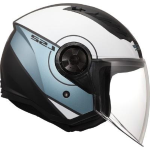 CASCO LS2 OF616 AIRFLOW II COVER 22-06 TAGLIA XS MATT GREY BLUE