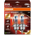 CP.LAMPADA H4 12V 60/55W P43T NIGHT BREKER 220+220%