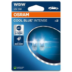 LAMPADA TUTTO VETRO W5W 12V W2.1X9.5D 5W COOL BLUE INTENSE 4000K