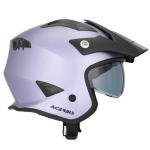 CASCO ACERBIS JET ARIA METALLIC 22-06 MATT PURPLE TAGLIA XXL