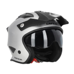CASCO ACERBIS JET ARIA METALLIC 22-06 MATT SILVER TAGLIA S