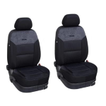 COPPIA COPRISEDILI ANTERIORI UNIV. COTTON COLORE NERO