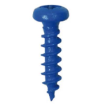 VITE FISSAGGIO TARGHE 4,5x18 BLU - CONF. DA 100 PZ