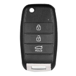 COVER CHIAVE  PER KIA 3 TASTI CON APERTURA BAULE (LAMA QUADRATA)