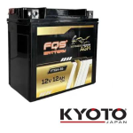 BATTERIA MOTO KYOTO 12V YTX14-BS 12AH 200AH DI SPUNTA