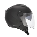 CASCO ACERBIS JET LEVANTE OM. 22.06 TAGLIA L COLORE MATT BLACK 2