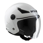 CASCO BCR JET OM. ECE22.06 TAGLIA XXL COLORE GLOSSY PEARL WHITE