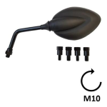 RETROVISORE UNIV. DX/SX CON ADATTATRI DX/SX M8 & M10