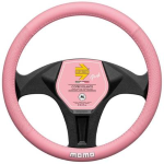 COPRIVOLANTE EASY PINK TAGLIA M D. 38<>39cm ROSA LOGO BIANCO