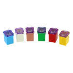 CARTELLA ASSORTITA CON 6 FUSIBILI TIPO J BAS 20A 25A 30A 40A 50A 60A