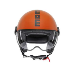 CASCO FGTR CLASSIC MOMO E2206 TAGLIA M COLORE MATT ORANGE BLACK