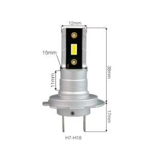 CP. LAMPADINE LED CSP ILUZ MINI H7 & H18 30W 2200 LUMEN