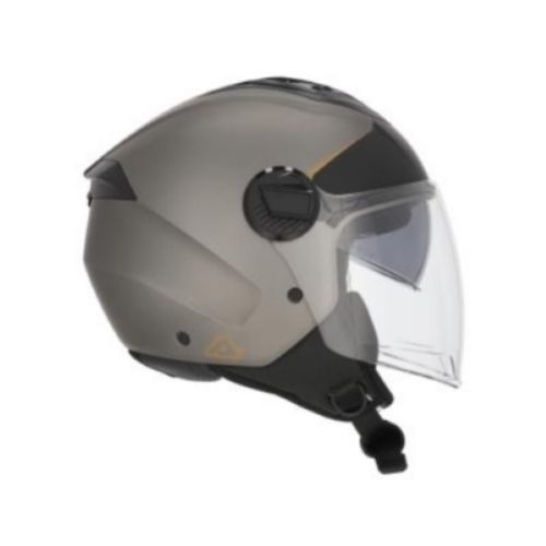 CASCO ACERBIS JET LEVANTE OM. 22.06 TAGLIA XS COLORE MATT GRIGIO/BRONZO
