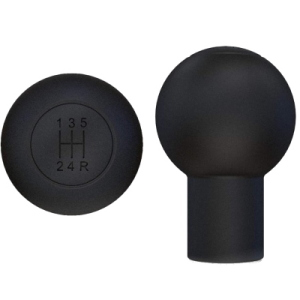 COPRI POMELLO AL SILICONE TONDO NERO LISCIO 12345R