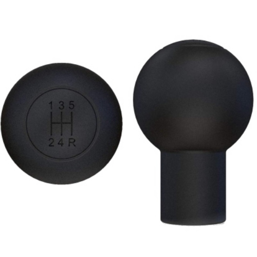 COPRI POMELLO AL SILICONE TONDO NERO LISCIO 12345R