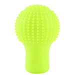 COPRI POMELLO AL SILICONE TONDO VERDE FLUO