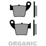PASTIGLIE FRENO ORGANICHE BRENTA 3046