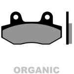 PASTIGLIE FRENO ORGANICHE BRENTA 3069