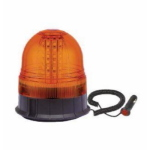 LAMPADA LAMPEGGIANTE 60 LED 10<>30 V.0,5 W C/BASE MAGNETICA AMBRA
