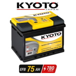 BATTERIA KYOTO KJA75780L3+R EFB - L3EFB+R  75H 780AH DI SPUNTO 12V