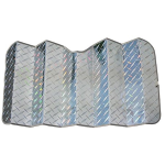 *PARASOLE LAMINATO RIFLETTENTE HOLOGRAM  150x80cm DUBLE FACE