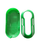 GUSCIO RICAMBIO COVER CHIAVE FIAT 500 '07 VERDE C/DECORO