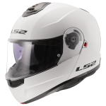 CASCO LS2 FF908 STROBE II GLOSS WHITE TG. XL MODULARE