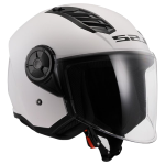 CASCO LS2 OF616 AIRFLOW II GLOSS WHITE TAGLIA M