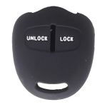 GUSCIO SILICONE NERO PER CHIAVE MITSUBISCHI DUE TASTI