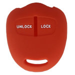 GUSCIO SILICONE ROSSO PER CHIAVE MITSUBISHI DUE TASTI