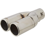 CODOLINO MARMITTA ROTONDO DOPPIO INOX D. 37-60 L. 215mm TRX/77
