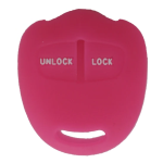 GUSCIO SILICONE FUCSIA PER CHIAVE MITSUBISCHI DUE TASTI