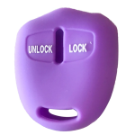 GUSCIO SILICONE VIOLA PER CHIAVE MITSUBISCHI DUE TASTI