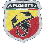 ABARTH STICKERS PATCH SCUDETTO 74X80