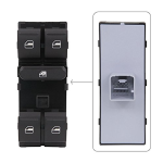 PULSANTIERA ANT SX ALZACR. ELE GOLF V JETTA PASSAT TOLEDO LEON 10 PIN