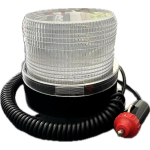 LAMPADA LAMPEGGIANTE A LED C/BASE MAGNETICA BIANCO H 110MM
