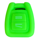 CUSTODIA IN SILICONE VERDE PER CHIAVE OPEL DUE TASTI VERTICALI