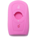 CUSTODIA SILICONE ROSA PER CHIAVE OPEL 3 TASTI C/TASTO BAULE 2 FUNZIONI