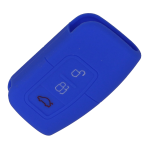 CUSTODIA IN SILICONE BLU PER FORD 3 TASTI C/APERTURA BAULE