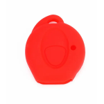 CUSTODIA IN SILICONE ROSSO PER PEUGEOT CON UN TASTO
