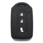 CUSTODIA IN SILICONE NERO PER CHIAVE NISSAN TRE TASTI