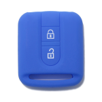 CUSTODIA IN SILICONE BLU PER CHIAVE QASHQAI DUE TASTI