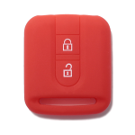 CUSTODIA IN SILICONE ROSSO PER CHIAVE QASHQAI DUE TASTI