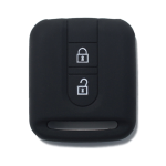 CUSTODIA IN SILICONE NERO PER CHIAVE QASHQAI DUE TASTI