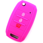 CUSTODIA IN SILICONE FUXIA PER CHIAVE HYUNDAI TRE TAST C/APERTURA BAULE