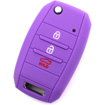 CUSTODIA IN SILICONE VIOLA PER CHIAVE HYUNDAI TRE TAST C/APERTURA BAULE