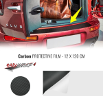 RHINO PROTECTIVE EXTRA STRONG X PROTZIONE SOGLIE BAULE CARBON CM 120X12